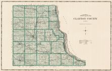 Clayton County, Iowa State Atlas 1904